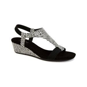 Alfani Vacanza Wedge Sandals Spotted Snake 7 M